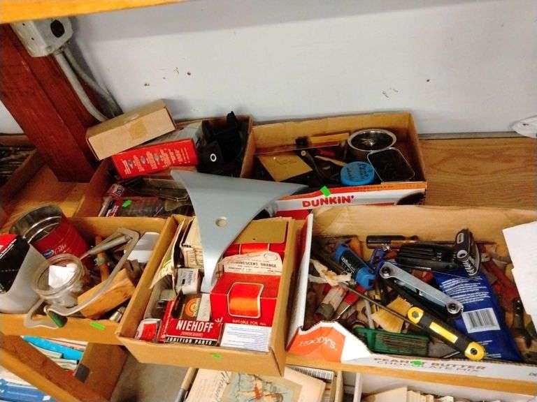 Tools, auto parts and assortment Metzger Property Services LLC