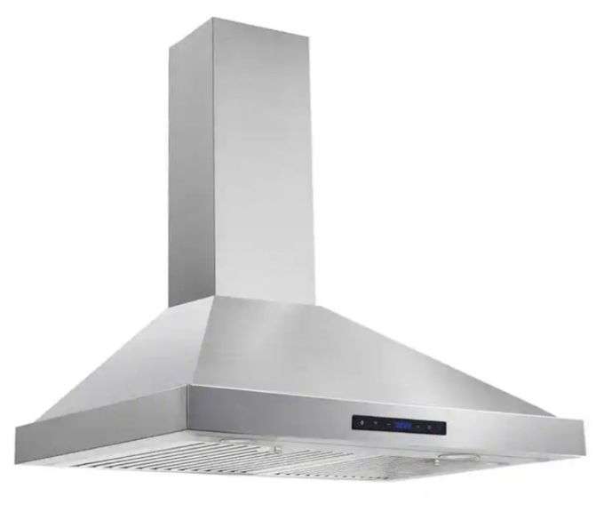 Vissani 30” Wall Mount Range Hood Stainless Steel Metzger Property