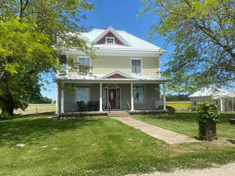 7.6.22 - The Heflin Estate Auction! 15.5+/- ACRES WITH BEAUTIFUL COUNTRY HOME & QUALITY CROPLAND OFFERED IN 2 TRACTS! URBANA, IN