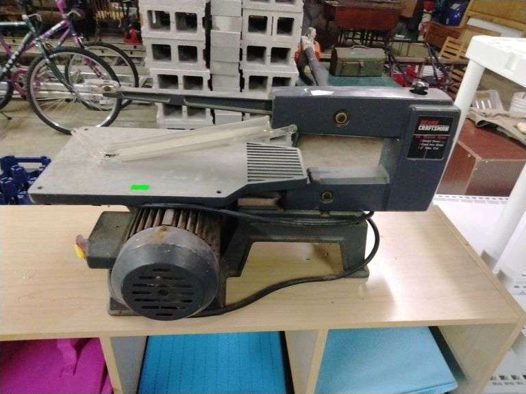 Sears Craftsman 16 inch Scroll Saw 2 inch max cut Metzger Property