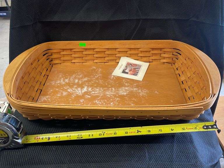 Longaberger Rectangle Basket Metzger Property Services LLC