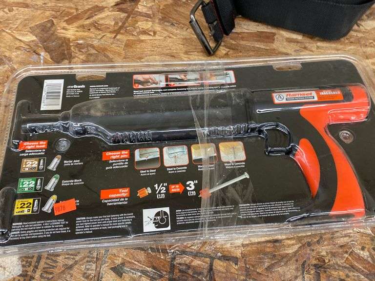 .22 Caliber Ramset Single Shot Trigger Operated Powder Metzger