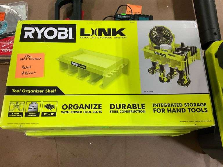 Ryobi LINK Tool Organizer Shelf Metzger Property Services LLC