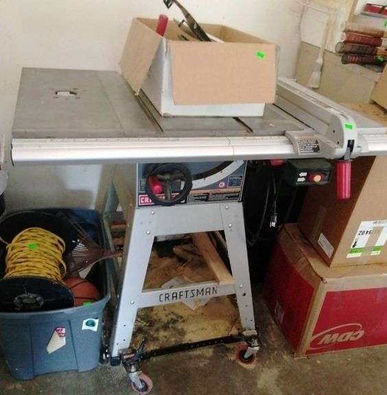 Craftsman 10in Table saw and accessories Metzger Property Services LLC