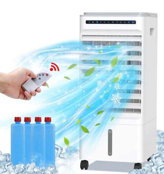 Portable Air Conditioners, Portable Air Conditioner with 3 Wind Speeds & 3 Modes, 4 Ice Trays
