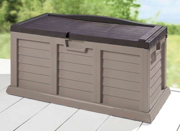 Starplast 116 gallon deck box Metzger Property Services LLC