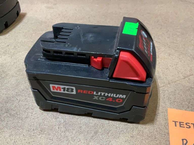 Genuine Milwaukee M18 RED LITHIUM XC 3.0 Ah 18V Battery Pack – 48-11-1828, Used – Fully Functional, Korea Made