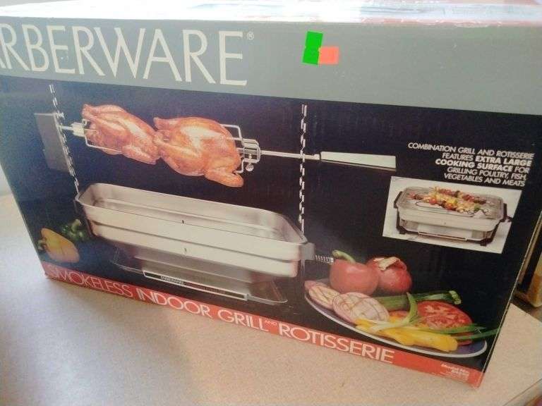 Kitchen Labs food protection machine and Faberware Smokeless indoor