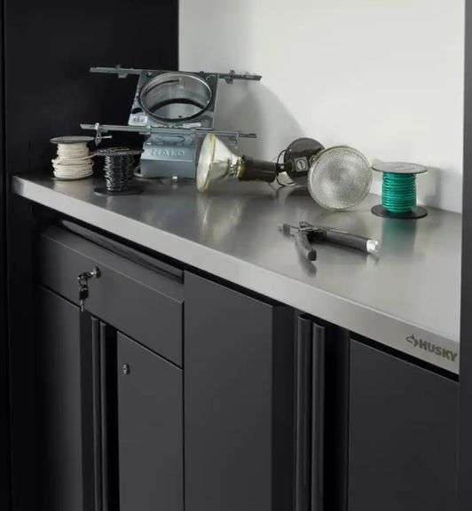 Husky 72 in. Stainless Steel Work Surface for Regular Duty Welded Steel