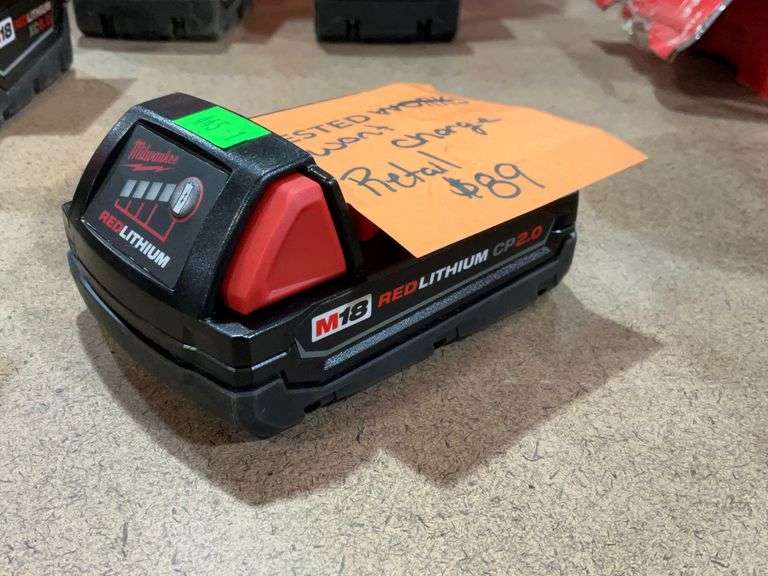 Milwaukee M18 Red Lithium CP2.0 battery pack, won’t charge Metzger