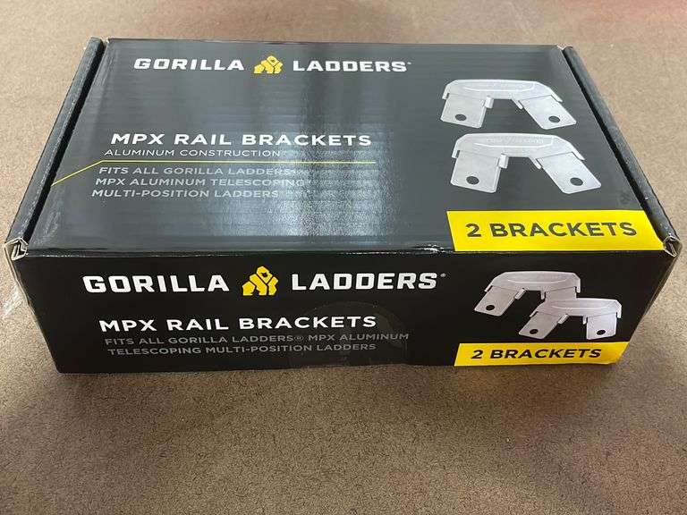 Gorilla Ladders MPX Rail Brackets Metzger Property Services LLC