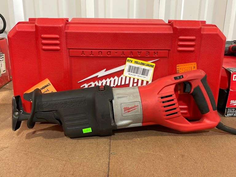 Milwaukee sawzall corded head jammed Metzger Property Services LLC