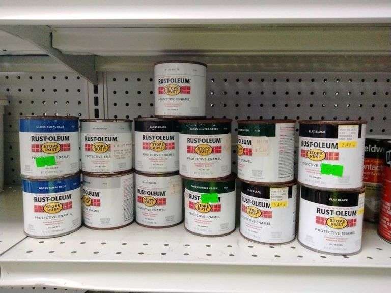 Rust-oleum enamel oil based paint various colors - Metzger Property ...
