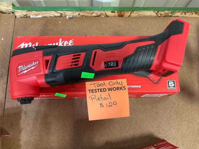 Milwaukee M18 Cordless MultiTool Tool Only Metzger Property Services LLC