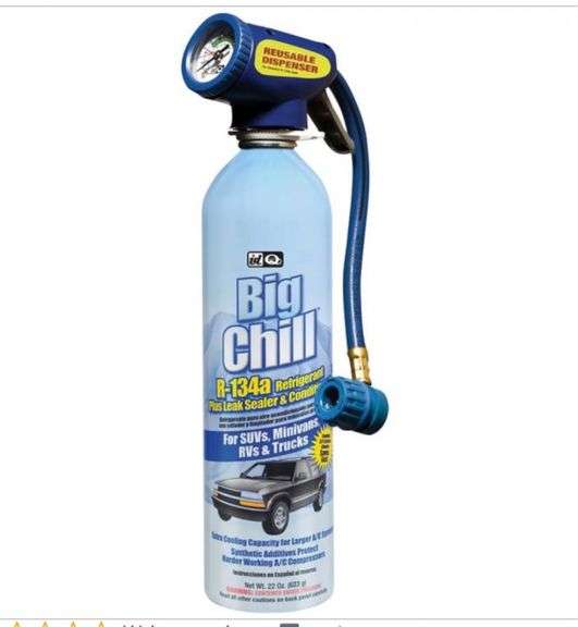 Big Chill R134A Refrigerant Metzger Property Services LLC