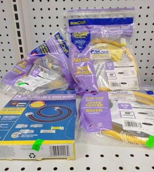 Gas log or heater installation kit Metzger Property Services LLC