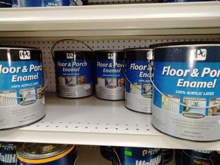 Pittsburgh floor & porch acrylic latex paint Metzger Property