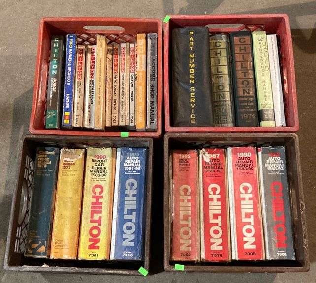 Assorted shop manuals Metzger Property Services, LLC