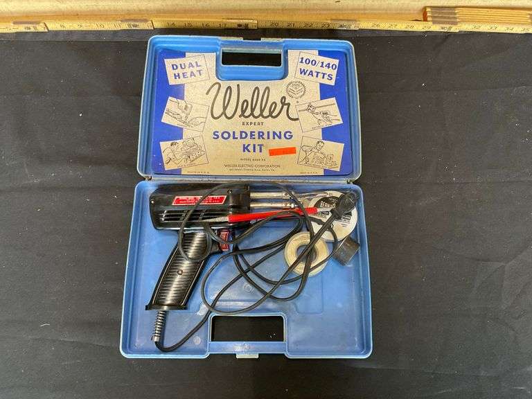 Weller soldering gun with solder & Case Metzger Property Services LLC