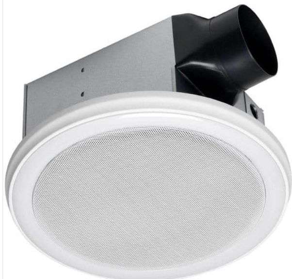 110 CFM Ceiling Mount Bathroom Exhaust Fan with Bluetooth Speakers and