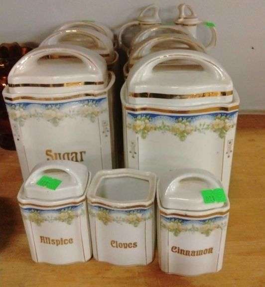 Germany canister and spice set Metzger Property Services LLC