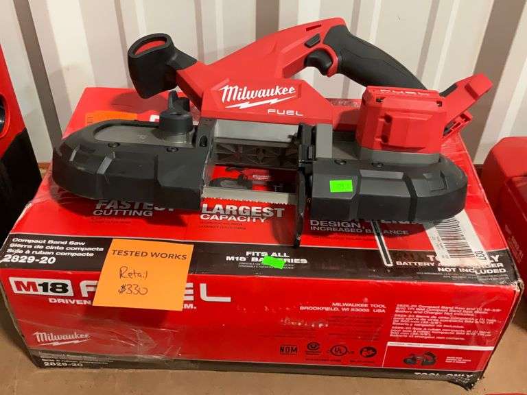 Milwaukee M18 Compact Band saw, tool only Metzger Property Services LLC