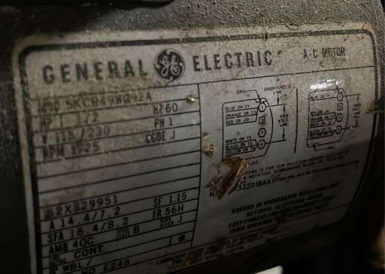 Marshall & Huschart Drill press in basement Buyer must remove