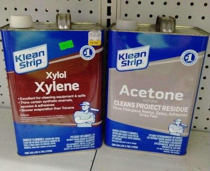 Klean strip Xylene and Acetone Metzger Property Services LLC