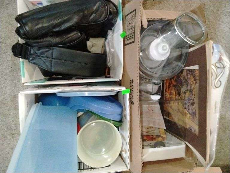 Food processor, bag, plasticware, misc. Metzger Property Services LLC