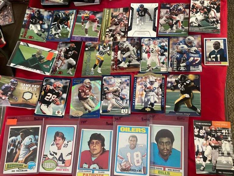 Football trading cards, jersey trading cards and rookies Metzger Property Services LLC