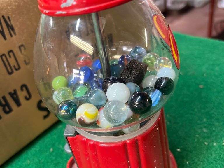 Jelly belly gumball machine with marbles Metzger Property Services LLC