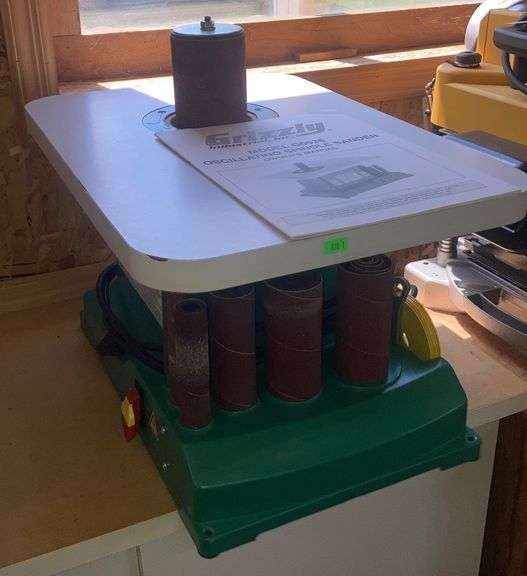 Grizzly Oscillating Spindle Sander Model G0538 Metzger Property