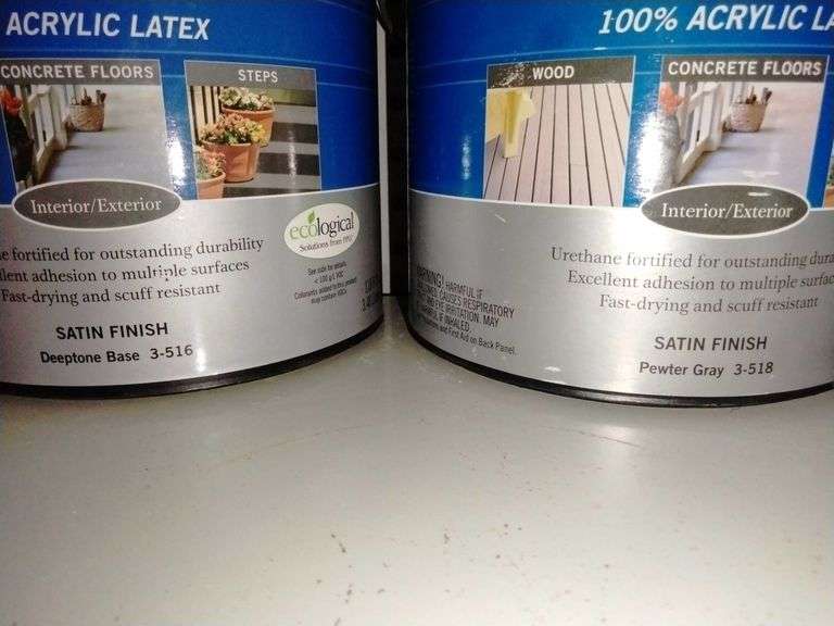 Pittsburgh floor & porch acrylic latex paint Metzger Property