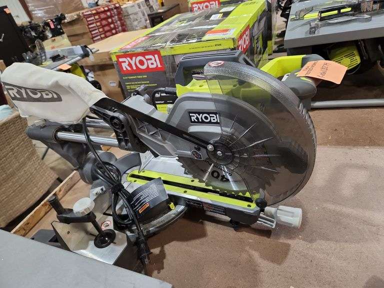 Ryobi 10” sliding miter saw TSS103 used Metzger Property Services LLC