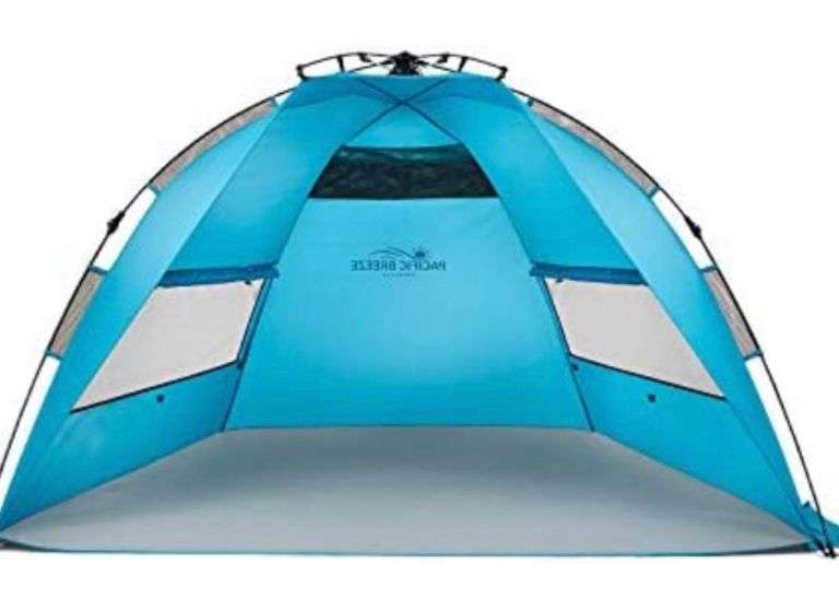 Outdoor master popup tent Metzger Property Services LLC