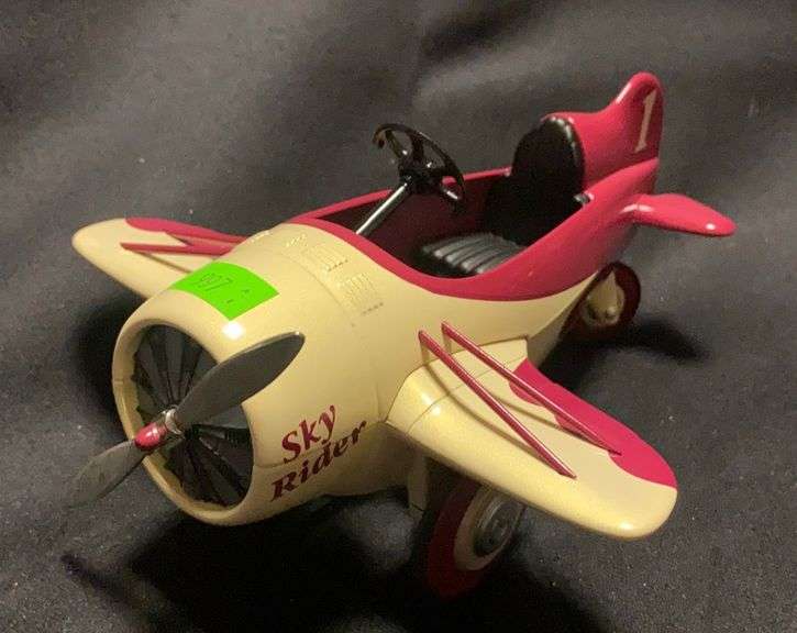 1956 Gilliam Sky Rider Diecast Pedal Airplane Metzger Property