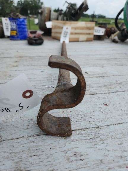 “S” branding iron - Metzger Property Services LLC