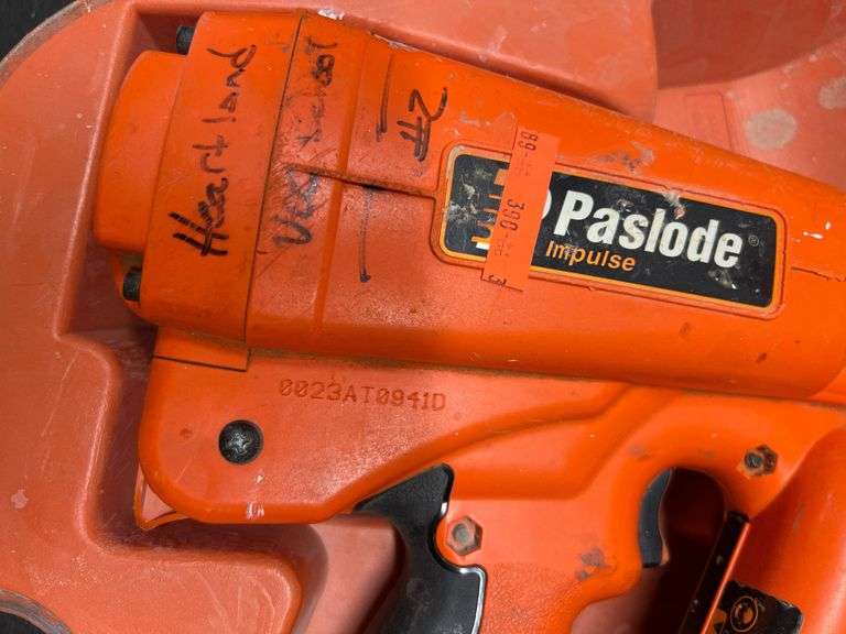 Paslode finish nailer Metzger Property Services LLC