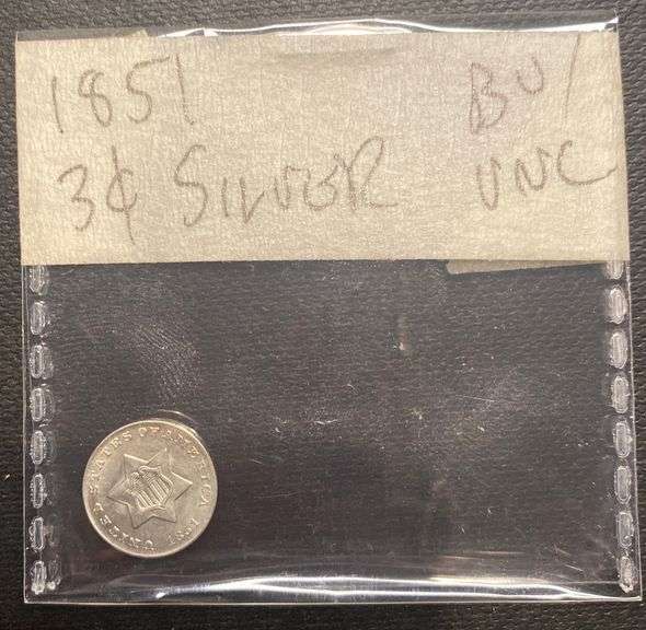1851 3 cent Piece Silver Metzger Property Services LLC 1851-3-cent-piece-silver-metzger-property-services-llc