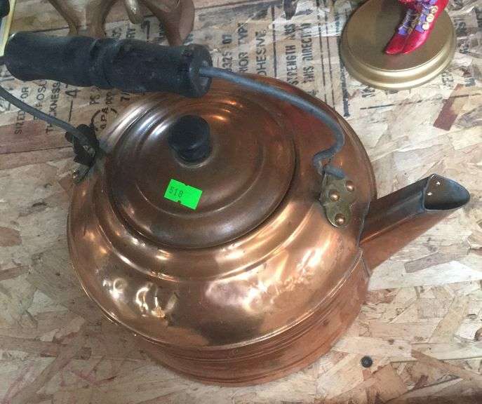 Copper tea kettle Metzger Property Services LLC