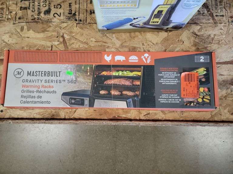 Masterbuilt Gravity Series 560 warming racks Metzger Property