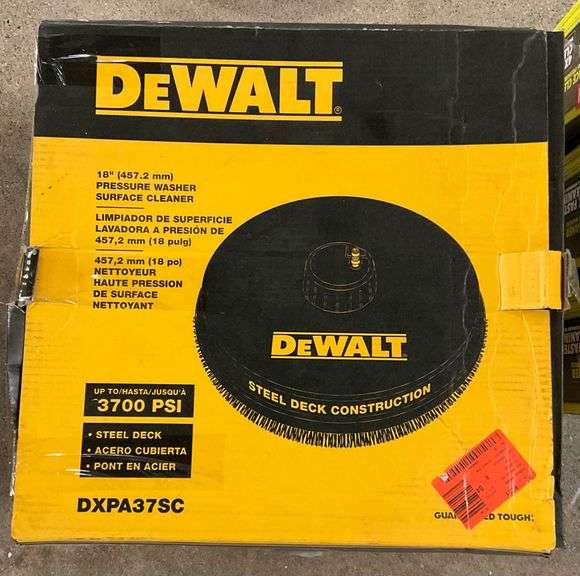 DEWALT Universal 18 in. Surface Cleaner for Cold Water Pressure Washers