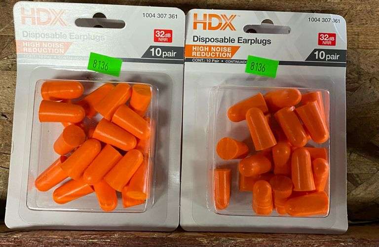 4 HDX Disposable Earplugs Metzger Property Services LLC
