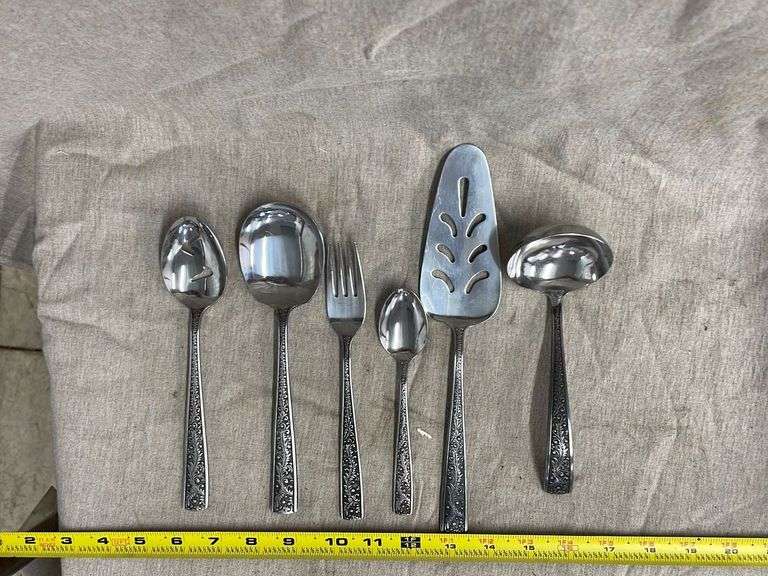 SCC stainless silverware set made in Japan Metzger Property Services LLC