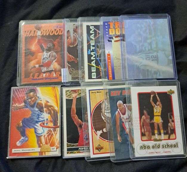 (10) Assorted basketball insert cards Metzger Property Services, LLC