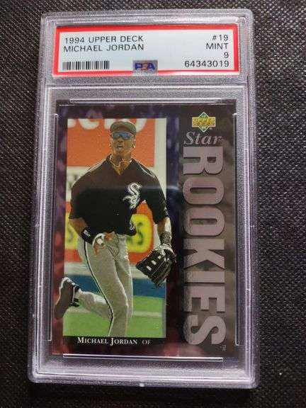 michael jordan upper deck baseball card 1994