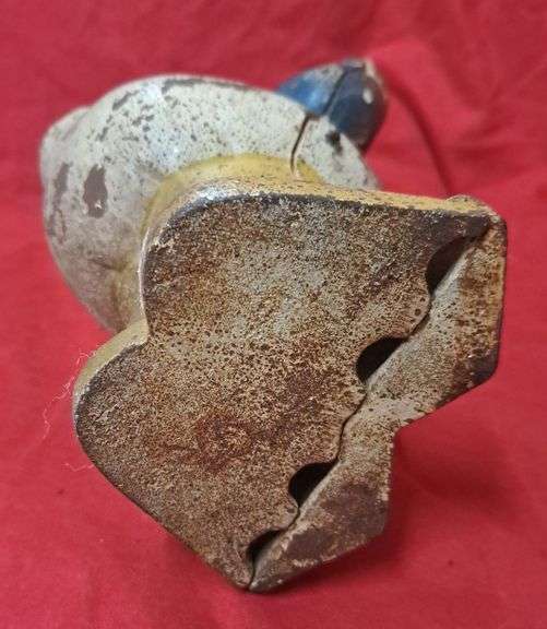 Cast iron Donald Duck Bank 9 in tall Metzger Property Services LLC