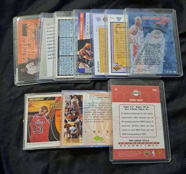 (10) Assorted basketball insert cards Metzger Property Services, LLC