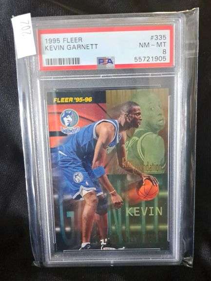 1995 FLEER KEVIN GARNETT Rookie Card Metzger Property Services LLC