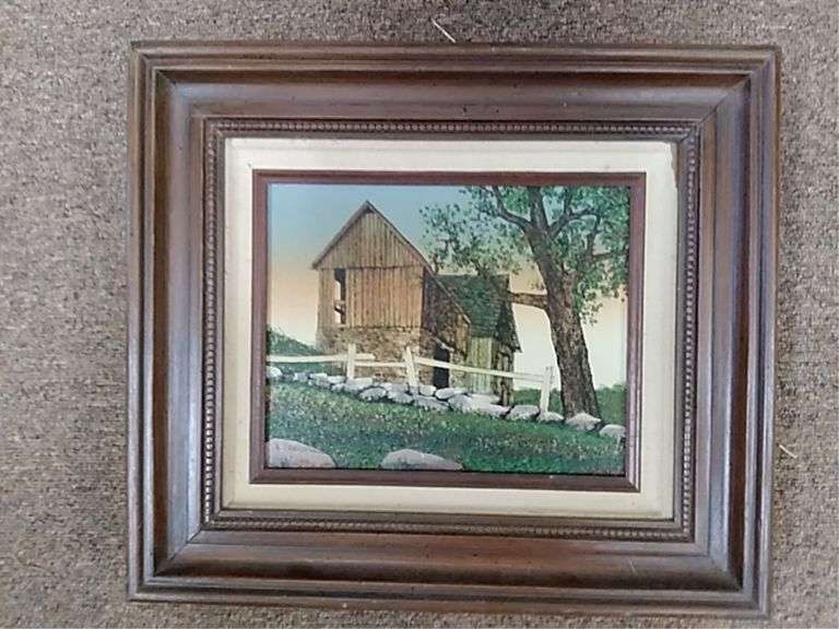 Hargrove painting in frame Metzger Property Services LLC